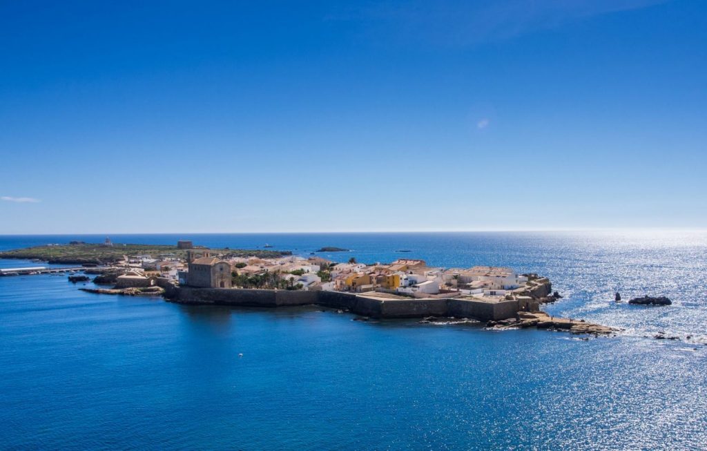 Isla Tabarca En Alicante, Comunidad Valenciana De España