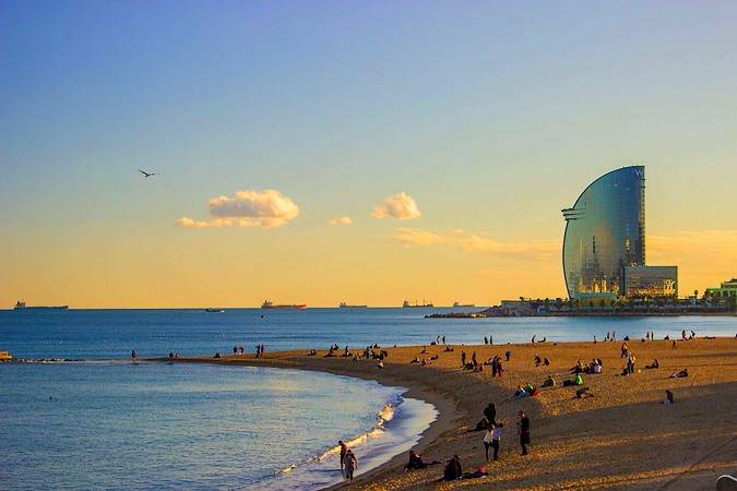 Playa De La Barceloneta, Cataluña