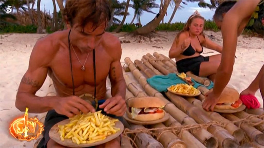 La comida que les dan