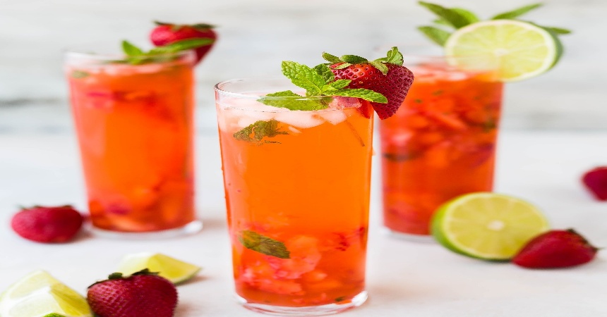 Limonada de fresas: la bebida refrescante que se ha puesto de moda