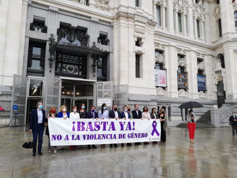 Madrid recuerda con un minuto de silencio a Luisa, asesinada por violencia machista