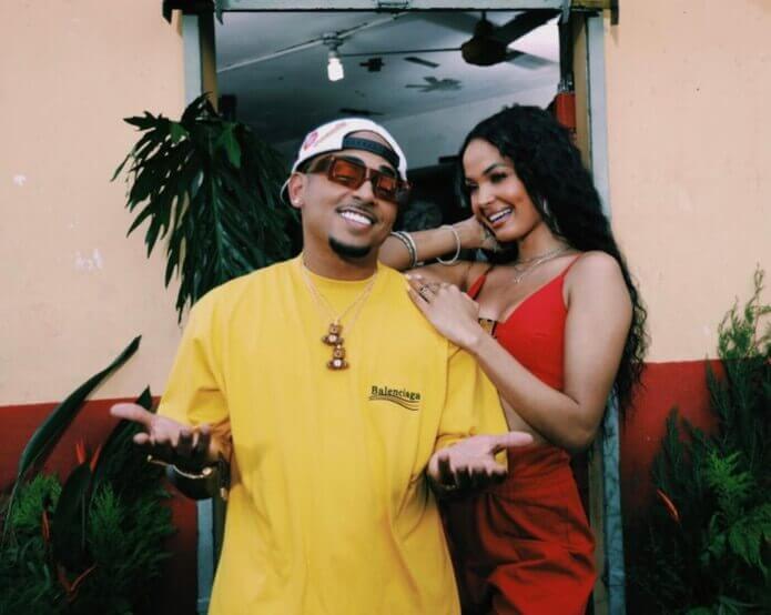 Ozuna y ‘Este Loko’, con la Miss Kimberly Jiménez