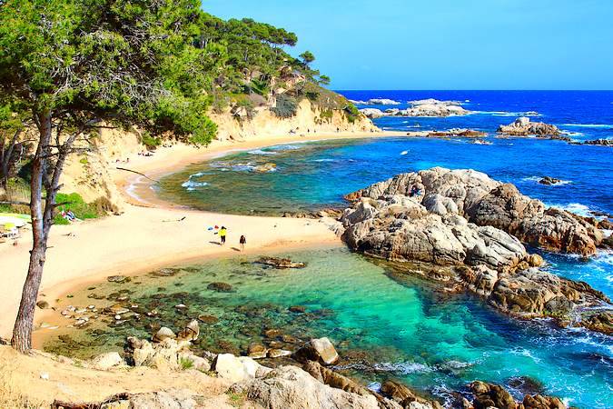 Cala Estreta, Palamós (Girona)