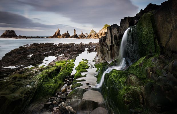 Playa De Gueirúa, Santa Marina (Asturias)