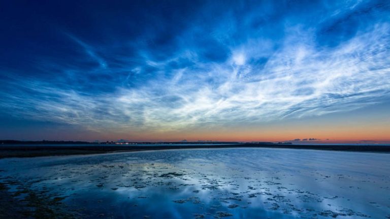 Qué son las nubes noctilucentes