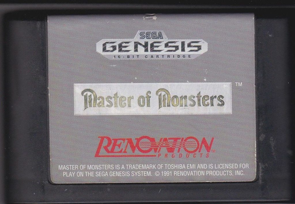 Master Of Monsters De Sega Muy Buscado Actualmente