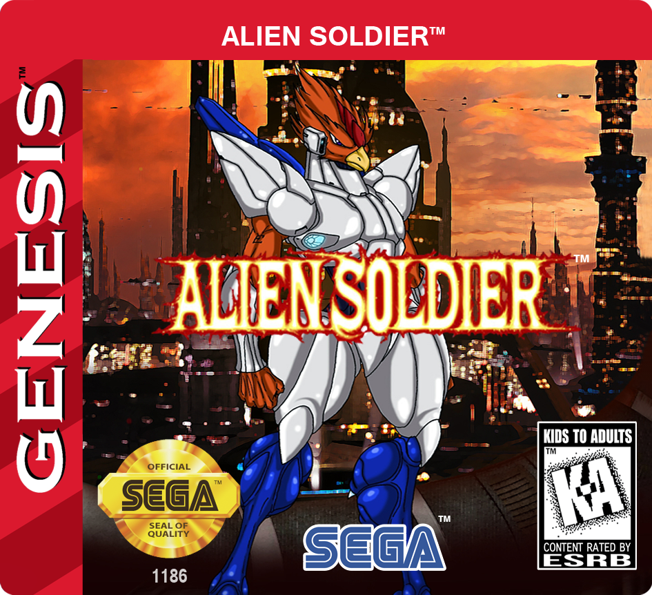 Alien Soldier Desarrollada Por Treasure, Para Sega