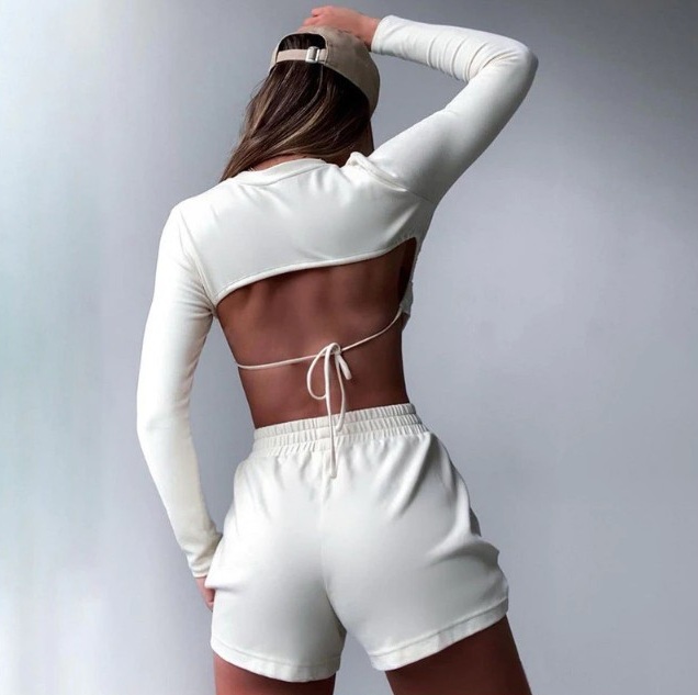 conjunto espalda descubierta