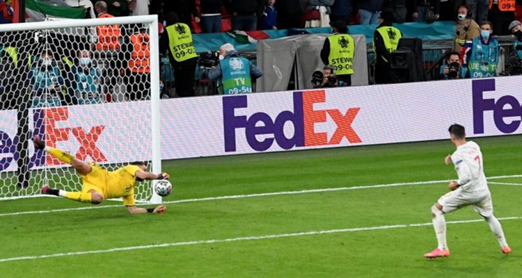 España final penaltis Eurocopa