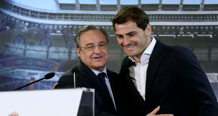 Florentino Pérez Raúl Casillas