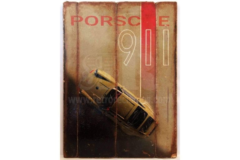 cuadros de madera vintage con motivos publicitarios históricos