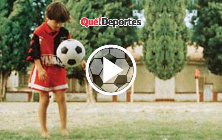 Un increíble Messi de tan solo 10 años hacía esto