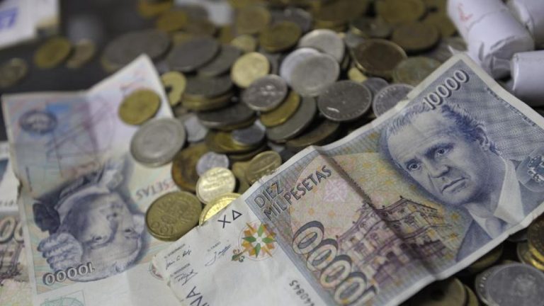 Quedaban sin canjear en junio unos 1.577 millones de euros en pesetas