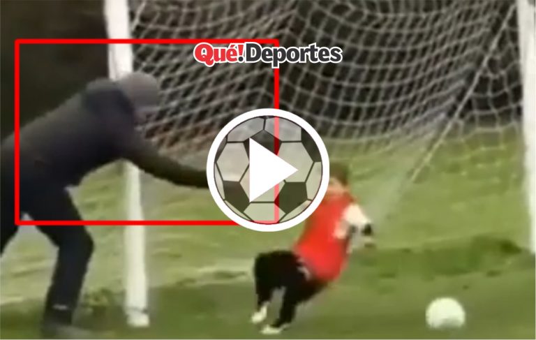¡Cuando tu padre te cuida las espaldas…¡En el suelo!