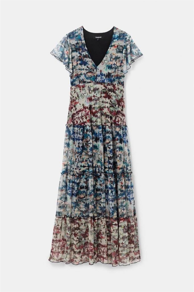 Vestido De Desigual Que Encanta A Paula Echevarría.