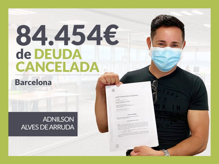 Repara tu Deuda Abogados cancela 84.454€ en Barcelona (Cataluña) con la Ley de Segunda Oportunidad