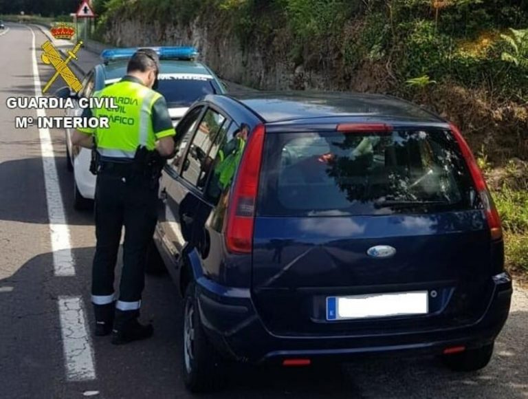 Investigado un conductor por circular con alcoholemia positiva a 135 km/h en un tramo limitado a 50