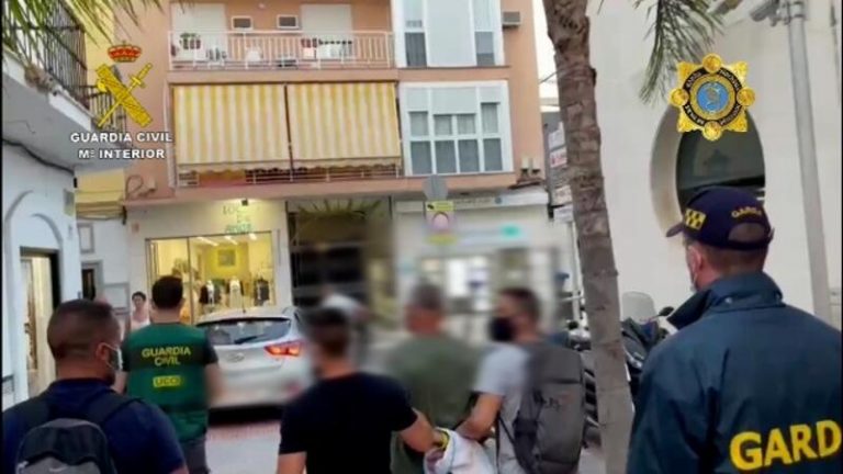Detenido en Málaga uno de los delincuentes más peligrosos reclamado por Irlanda