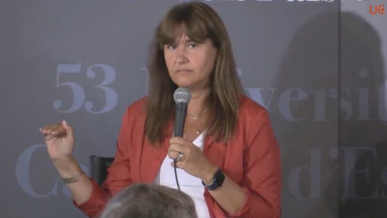 Borràs a Aragonès: El Govern tiene el «deber» de plantear la independencia en la mesa con Sánchez
