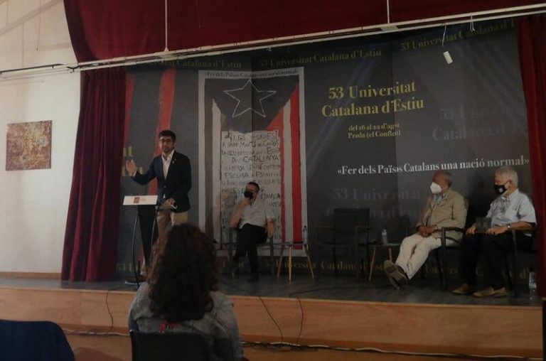 Puigneró cree que la UE no apoyará a Cataluña en el ejercicio de la autodeterminación