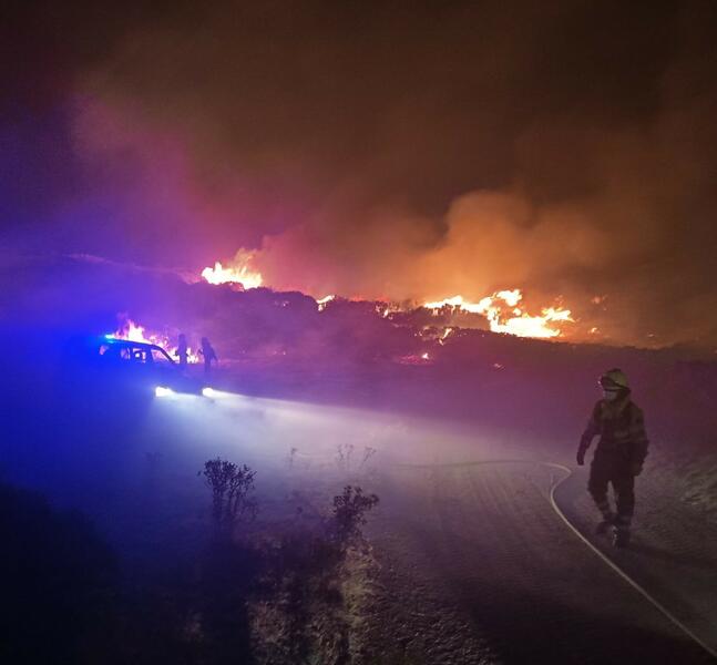 Vox propone pedir una Comisión de Coordinación y ayudas a afectados por el fuego de Ávila