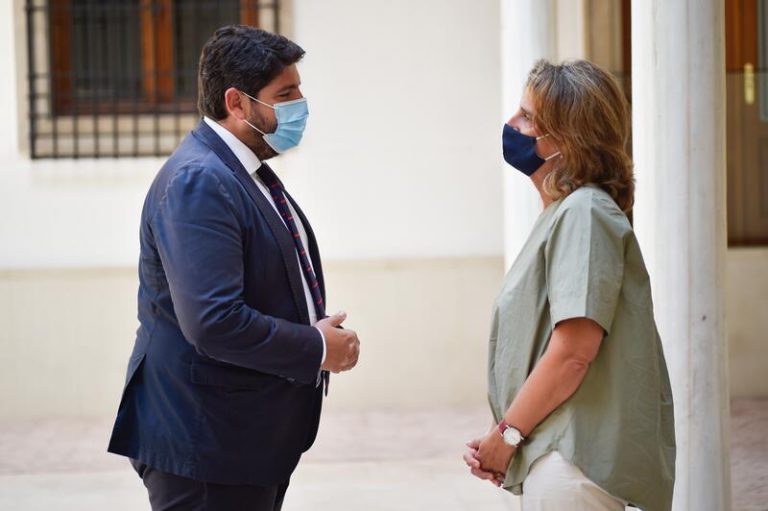 Ribera comparecerá a petición propia para informar sobre el Mar Menor y la subida de luz