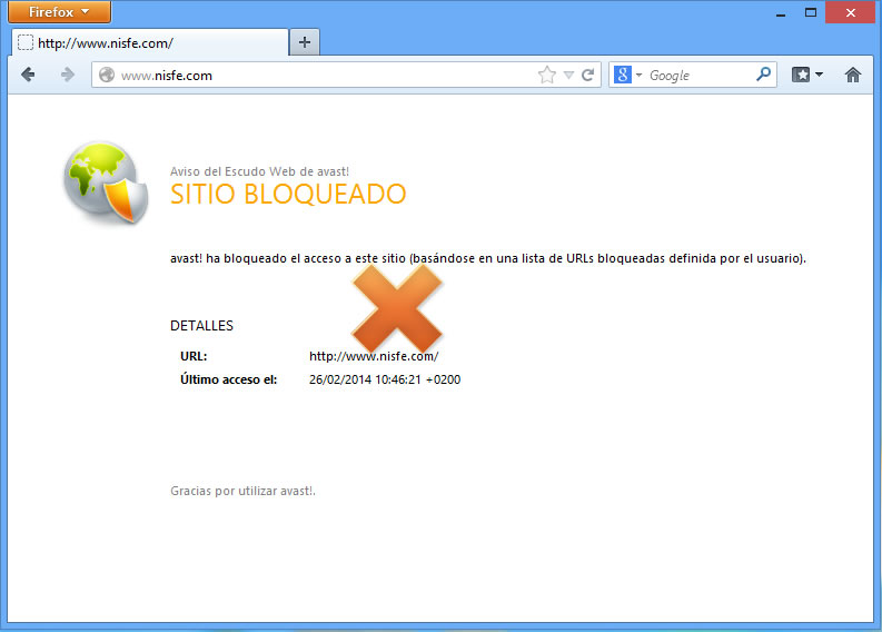 Más Opciones Para Bloqueo De Página Web