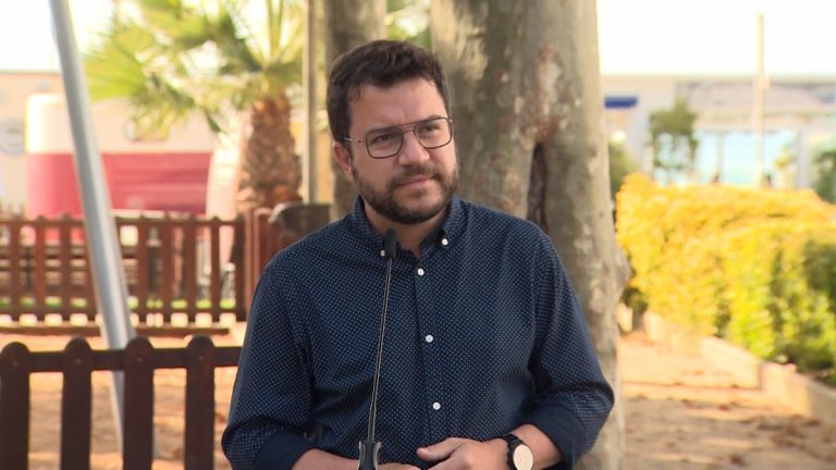 Aragonès pide que «todos» se impliquen al máximo nivel con la mesa de diálogo