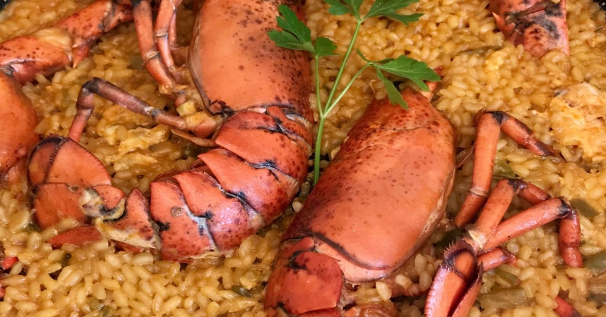 Así copiamos a Chicote el arroz con bogavante