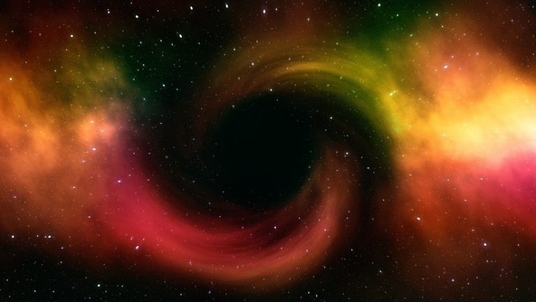 Astrónomos observan un conjunto de anillos alrededor de un agujero negro