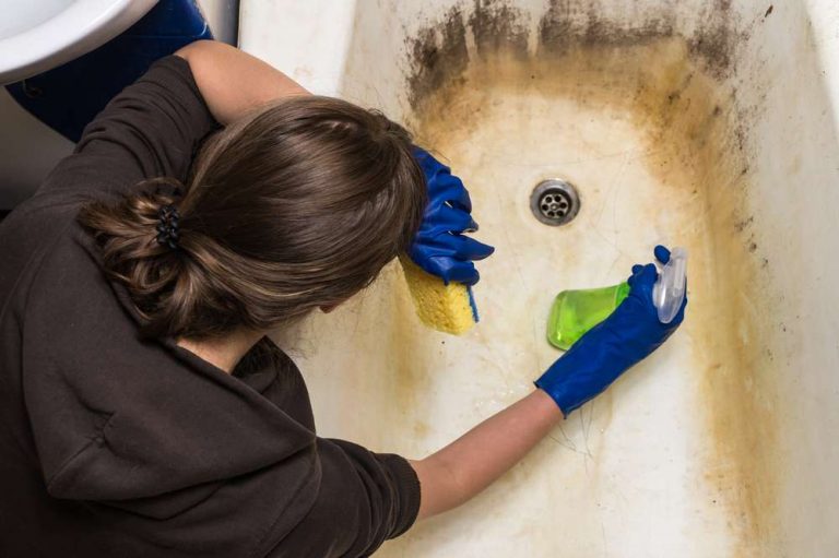 Cómo limpiar y desinfectar la bañera o la ducha