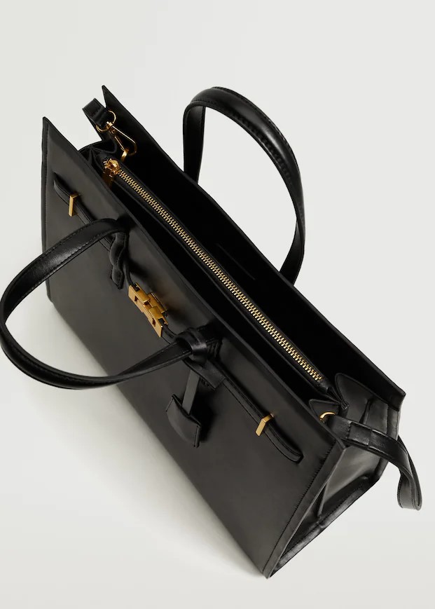Bolso shopper abatanado