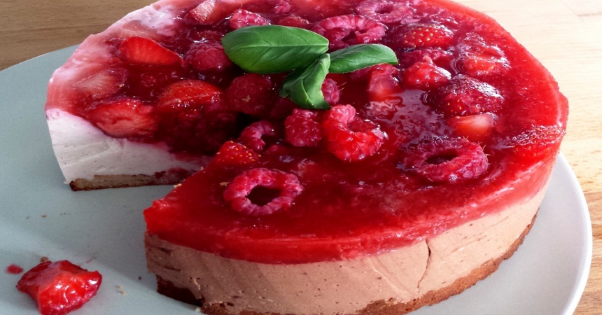 Cómo hacer una tarta de queso que no engorde y sin horno