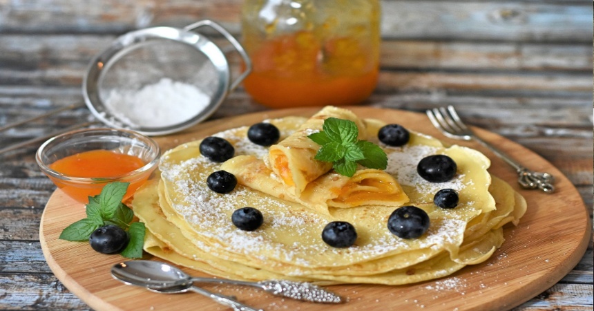 ¿Harto de hidratos de carbono? Prepara unos crepes sin harina para chuparte los dedos