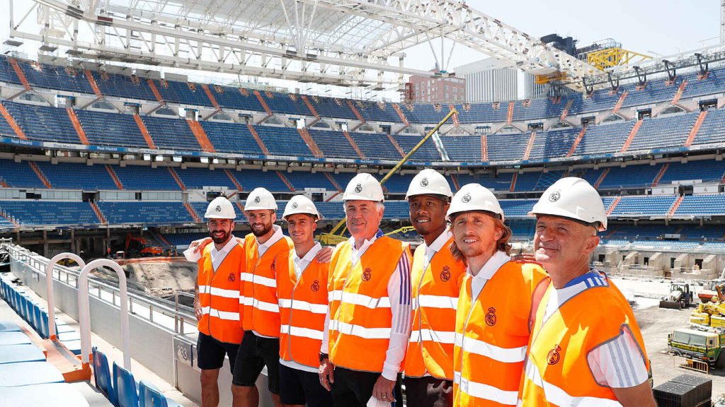 Jugadores Santiago Bernabeu