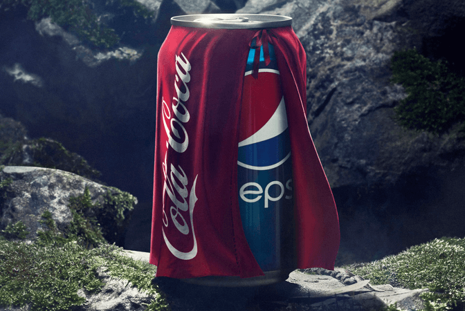 Pepsi Con Capa De Coca-Cola