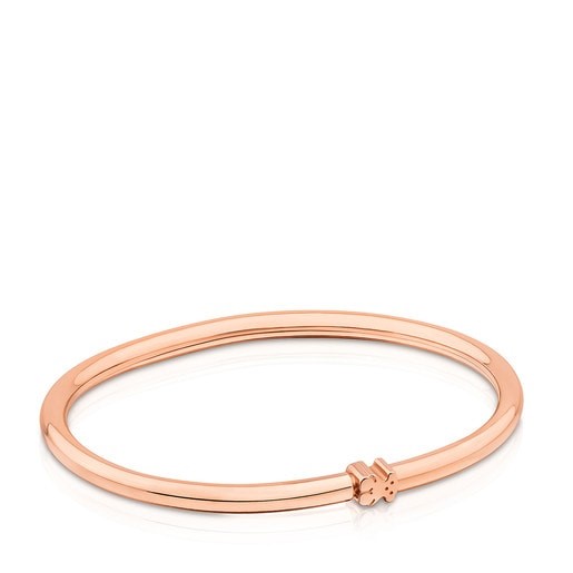 Pulsera De Plata Vermeil Rosa Warm