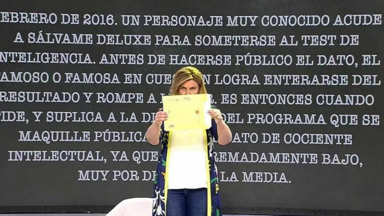 Sálvame: este es el colaborador con mejor coeficiente intelectual