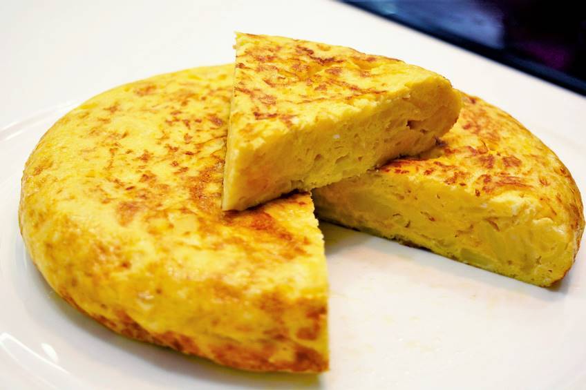 Tortilla De Patatas Clásica