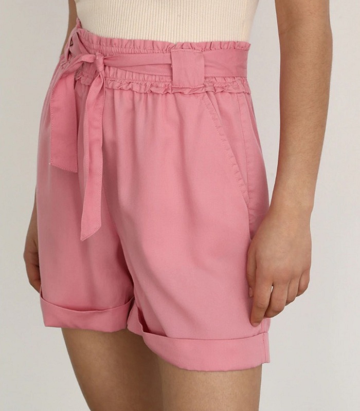 Bermudas Paper Bag El Corte Ingles