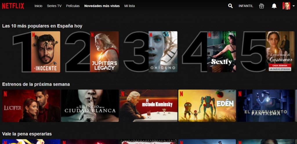 Catalogo Netflix