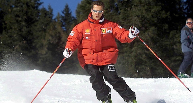 Michael Schumacher esquí 2013