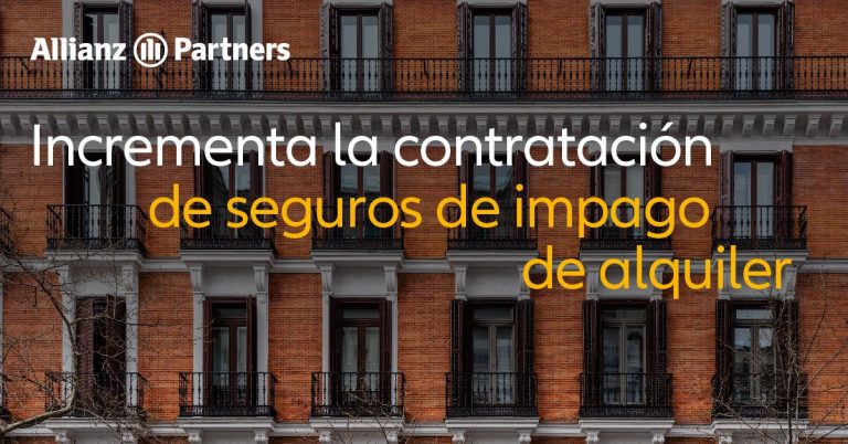 Allianz Partners estima que más del 15% de las ventas de seguros de impago de alquiler sucedan este mes
