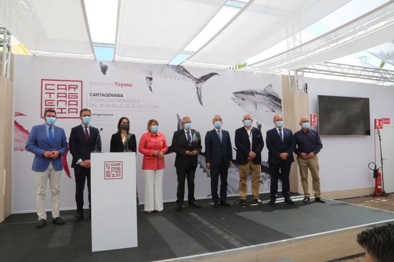 La primera feria dedicada a conocer el Atún Rojo de Acuicultura de Cartagena