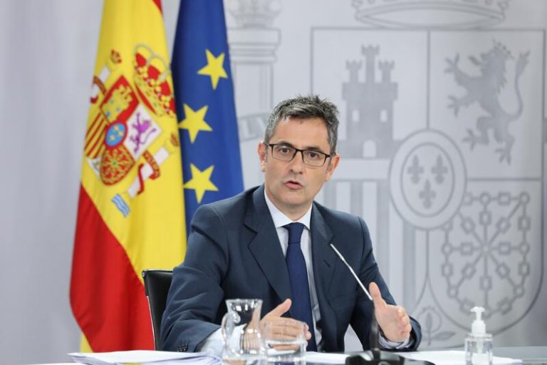 Bolaños rechaza estudiar la reforma que pide el PP para el CGPJ
