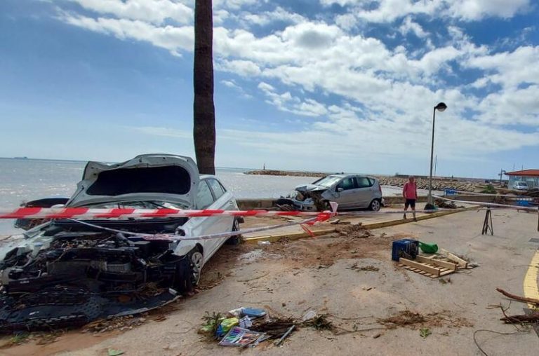 Las lluvias y tormentas ponen en riesgo a 4 CCAA del este peninsular