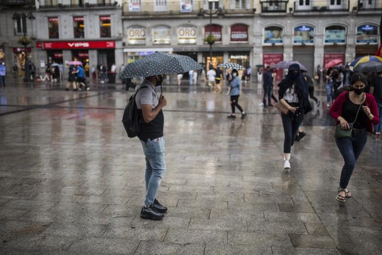 La tormenta del 1-S fue la más intensa de esta época en Madrid desde 1947