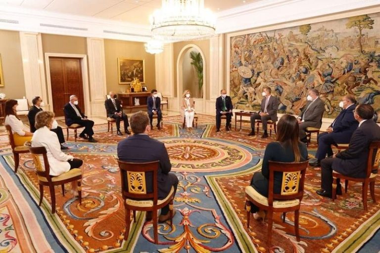 El Rey reconoce el «intenso trabajo» del Comité Científico en el V Centenario del Movimiento Comunero