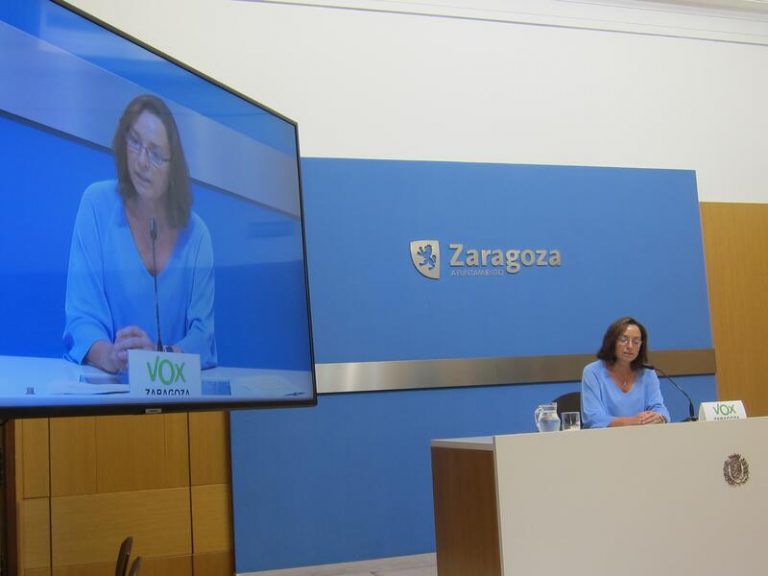 VOX propone eliminar el desdoblamiento de género en las comunicaciones del Ayuntamiento de Zaragoza