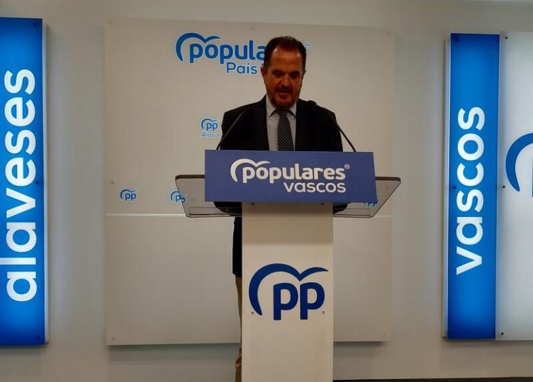 El PP vasco atribuye a EH Bildu «autoría política» de las agresiones